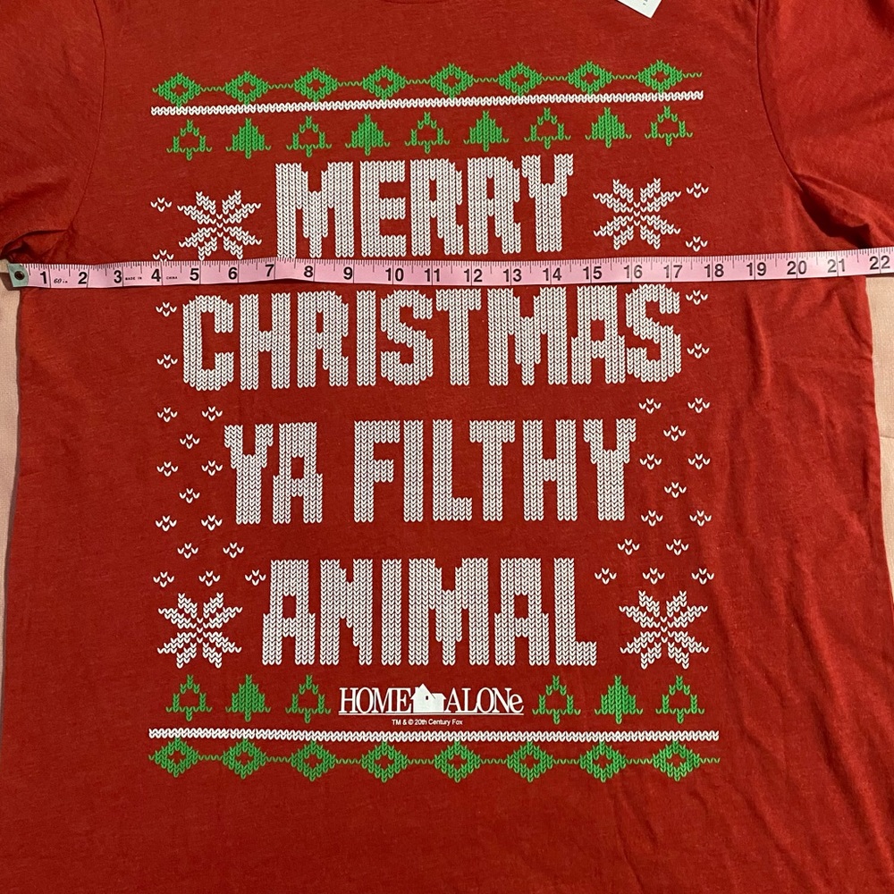 home alone movie quote christmas tshirt NWT - Picture 3 of 5